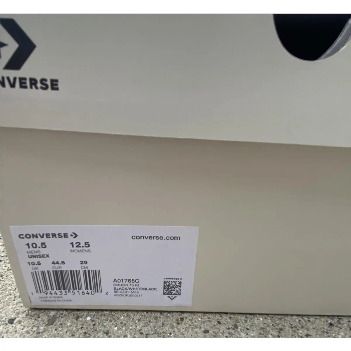 Converse shoes - Converse Chuck 70 - Chuck - A01765C - Black 0