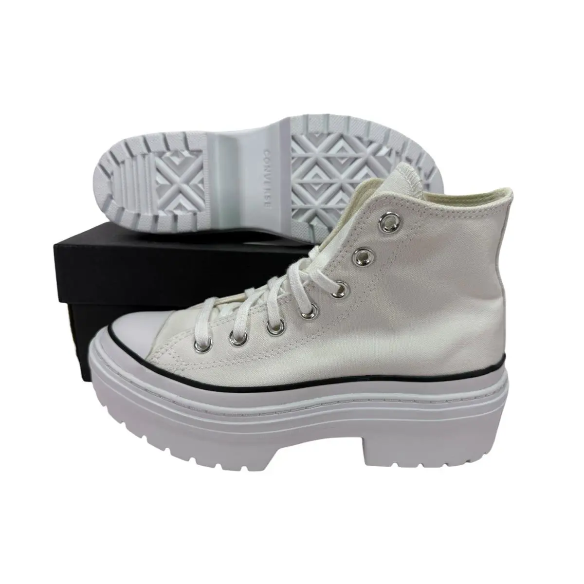 Converse shoes - Converse Chuck Taylor All Star Lugged Platform - A10364C - White (UPC: 194435014241) 1