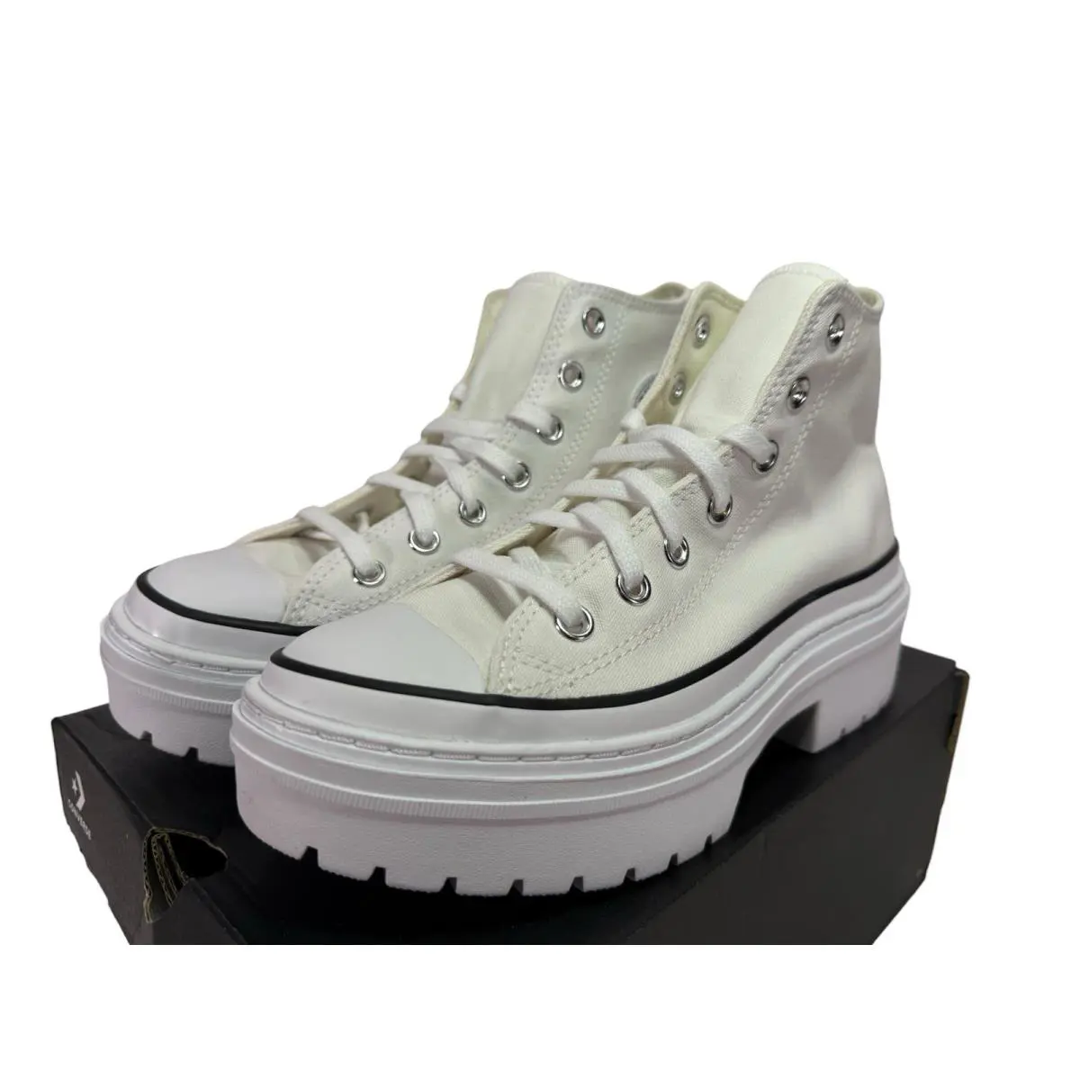 Converse shoes - Converse Chuck Taylor All Star Lugged Platform - A10364C - White (UPC: 194435014241) 2