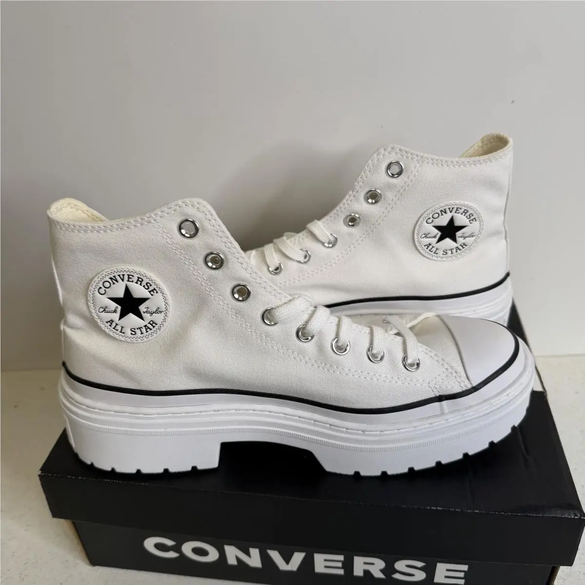 Converse shoes - Converse Chuck Taylor All Star Lugged Platform - A10364C - White 0