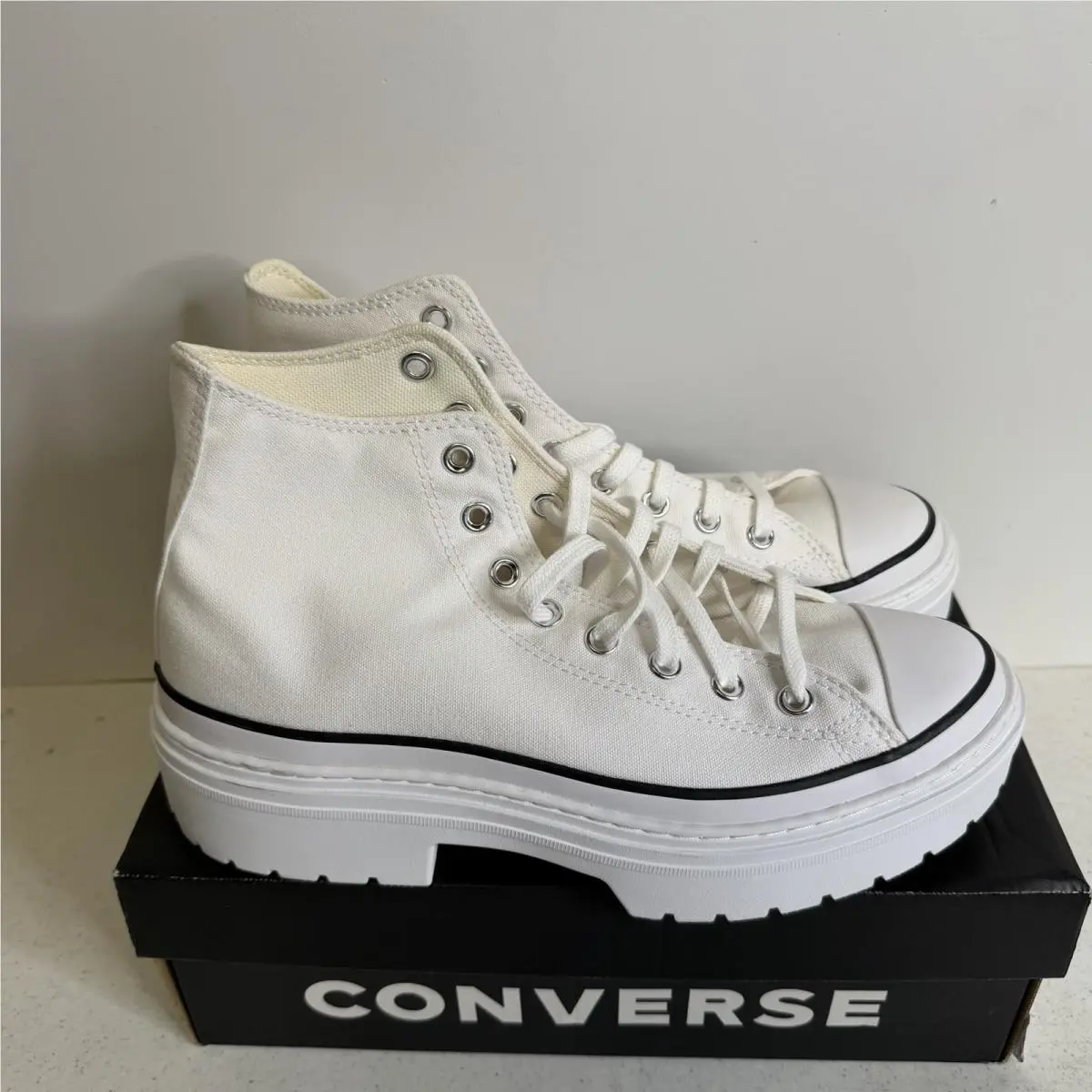 Converse shoes - Converse Chuck Taylor All Star Lugged Platform - A10364C - White 3
