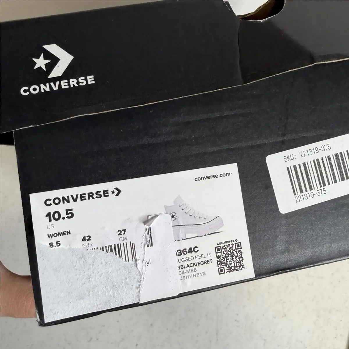 Converse shoes - Converse Chuck Taylor All Star Lugged Platform - A10364C - White 7