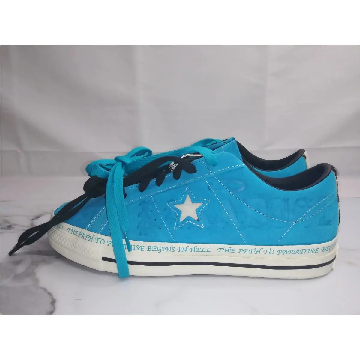 Converse shoes - Converse One Star - One Star - 173215C - Blue - Teal 0