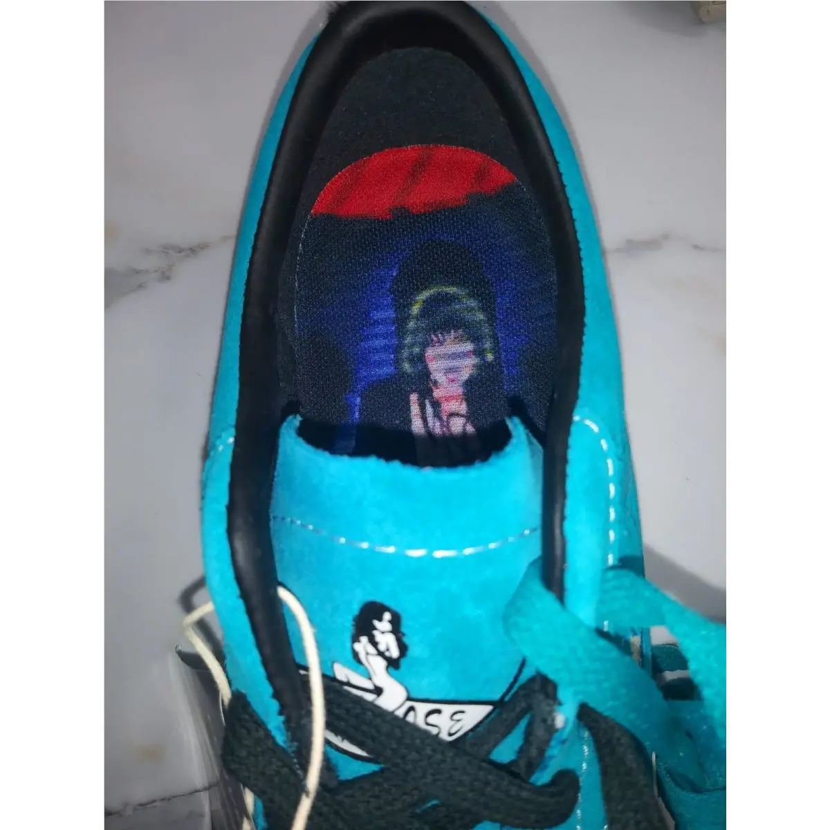 Converse shoes - Converse One Star - One Star - 173215C - Blue - Teal 3