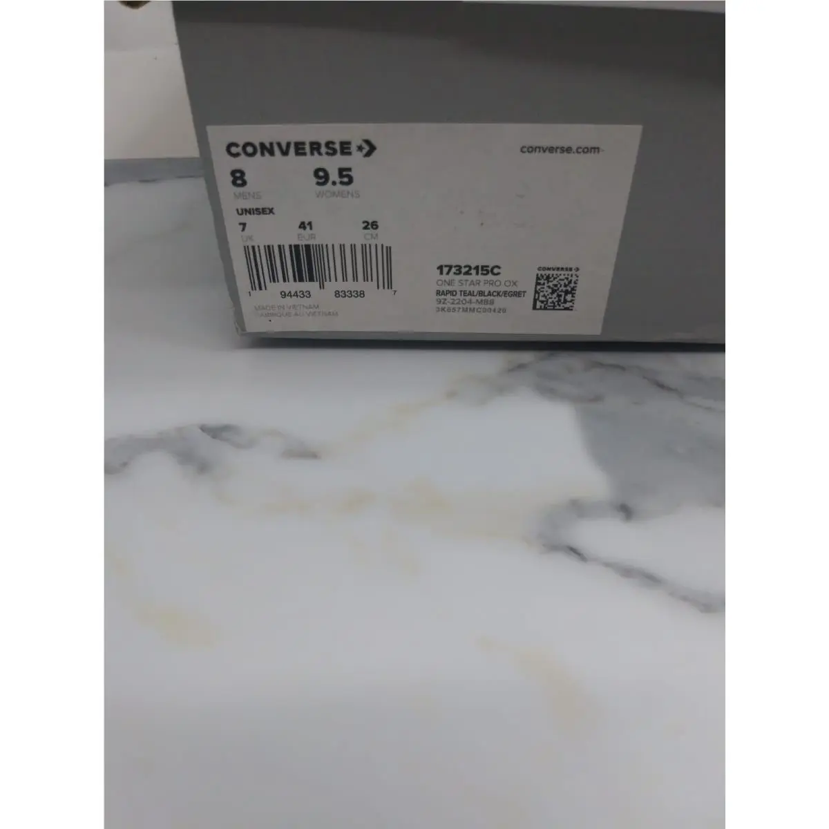 Converse shoes - Converse One Star - One Star - 173215C - Blue - Teal 5