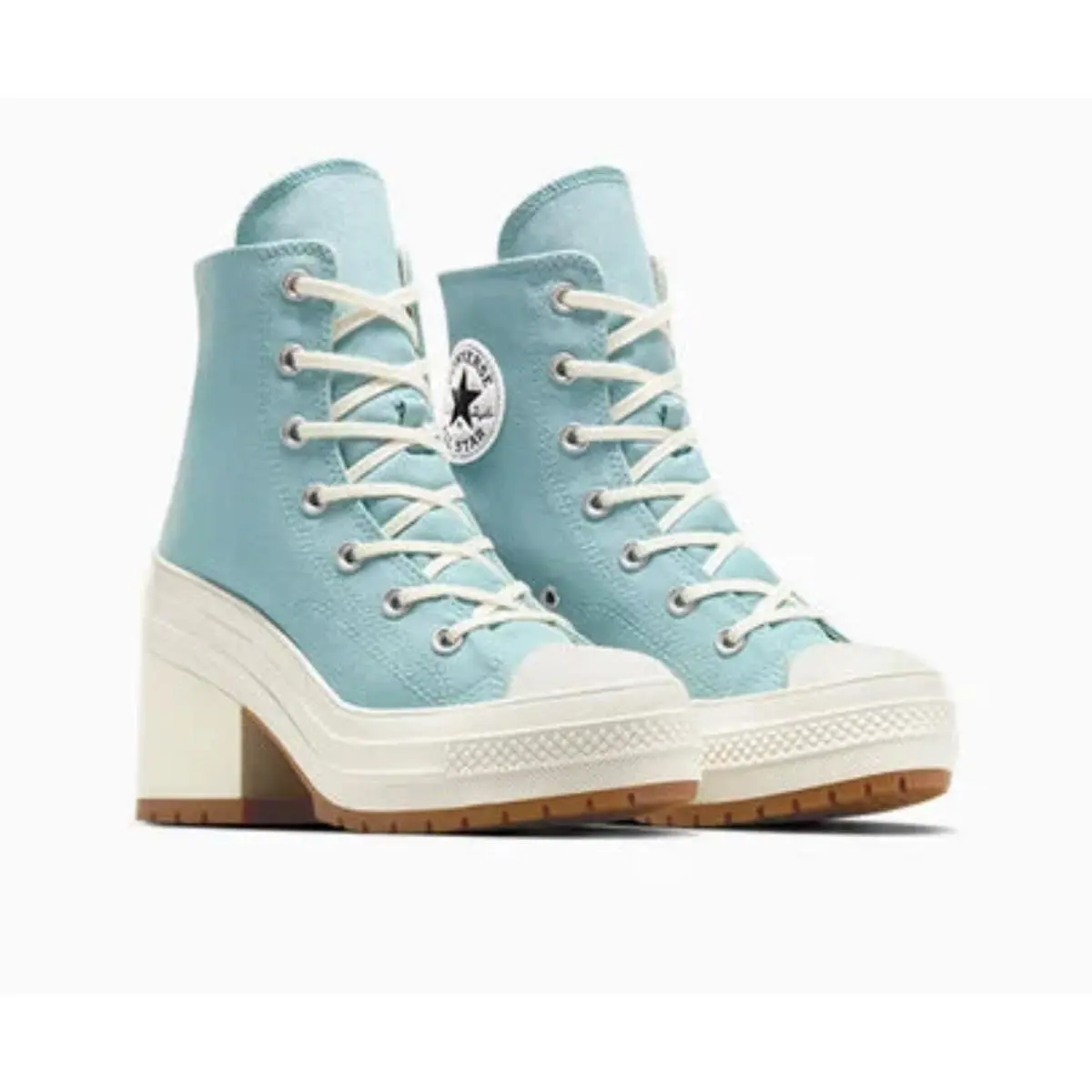 Converse Chuck 70 De Luxe Infinity Pool Blue High Top Heel Sneaker W 8.5
