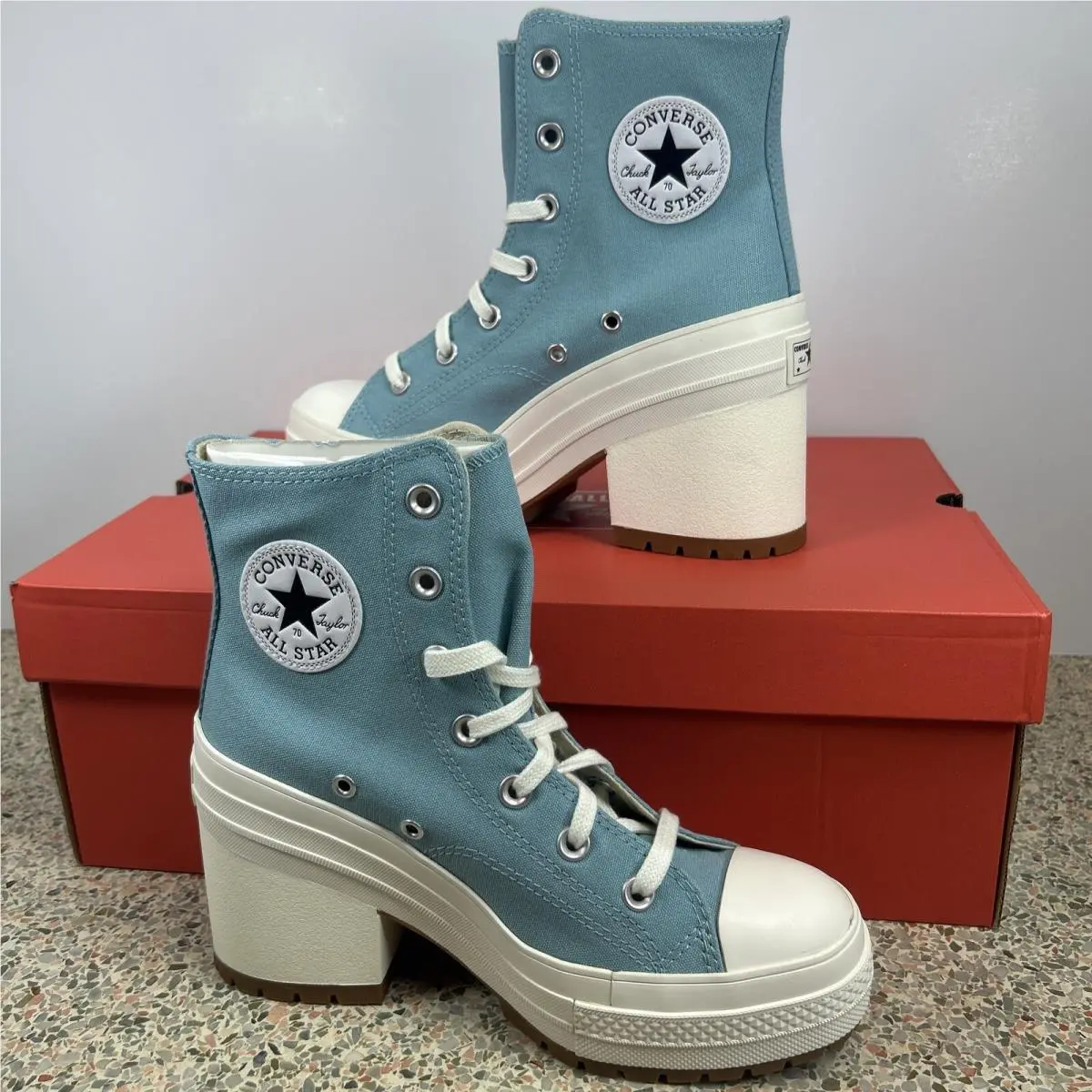 Converse shoes - Converse All Star High - All Star High - A06433C - Blue, Manufacturer: Infinity Pool (UPC: 0194434976830) 4