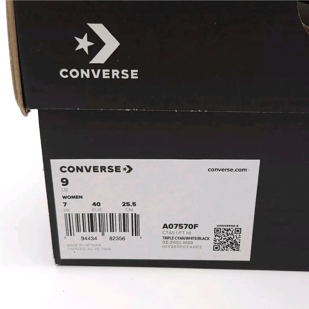 Converse shoes - Converse Chuck Taylor All Star Lift - A07570F - Blue (UPC: 194434823561) 5