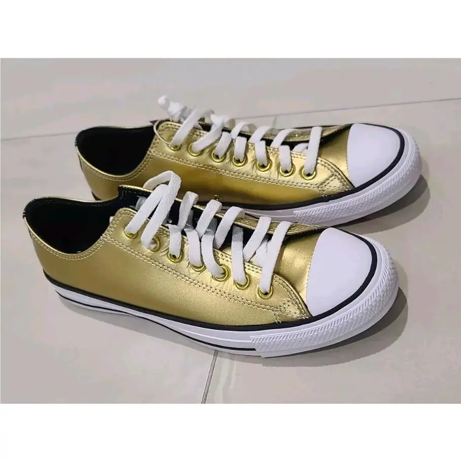 Converse shoes - Converse Chuck Taylor All Star Low - 156576C - Gold 0