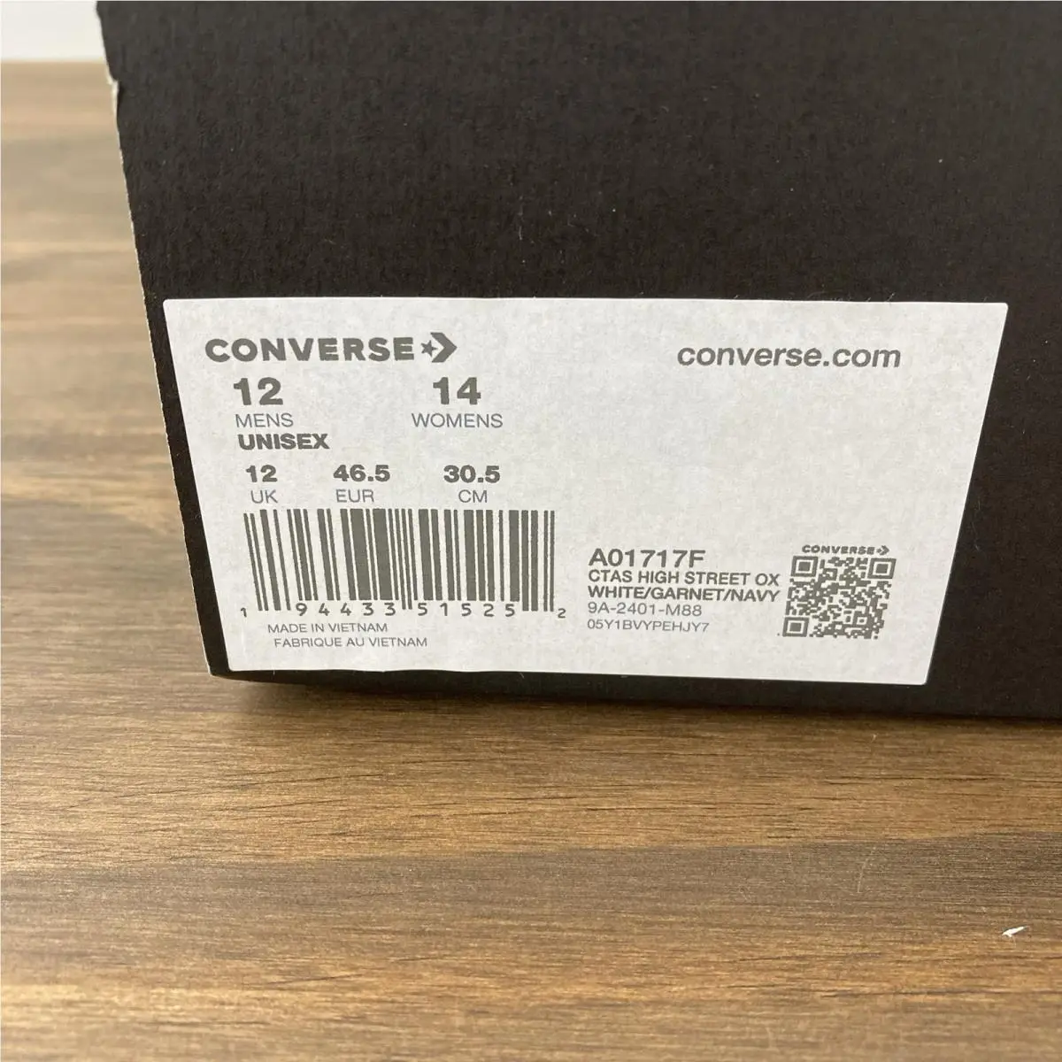 Converse shoes - Converse Chuck Taylor All-Star High Street OX - A01717F - White 9