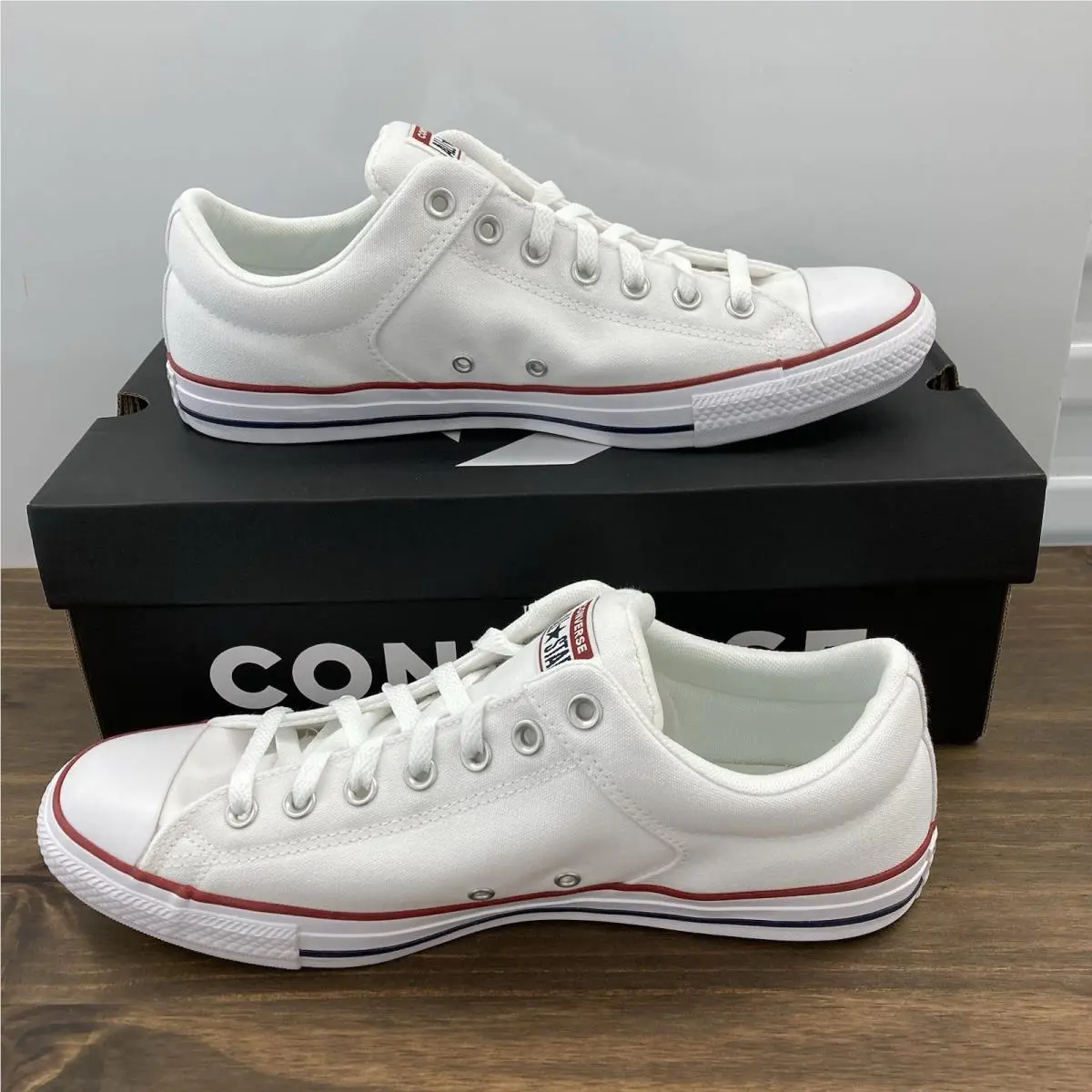 Converse shoes - Converse Chuck Taylor All-Star High Street OX - A01717F - White 0