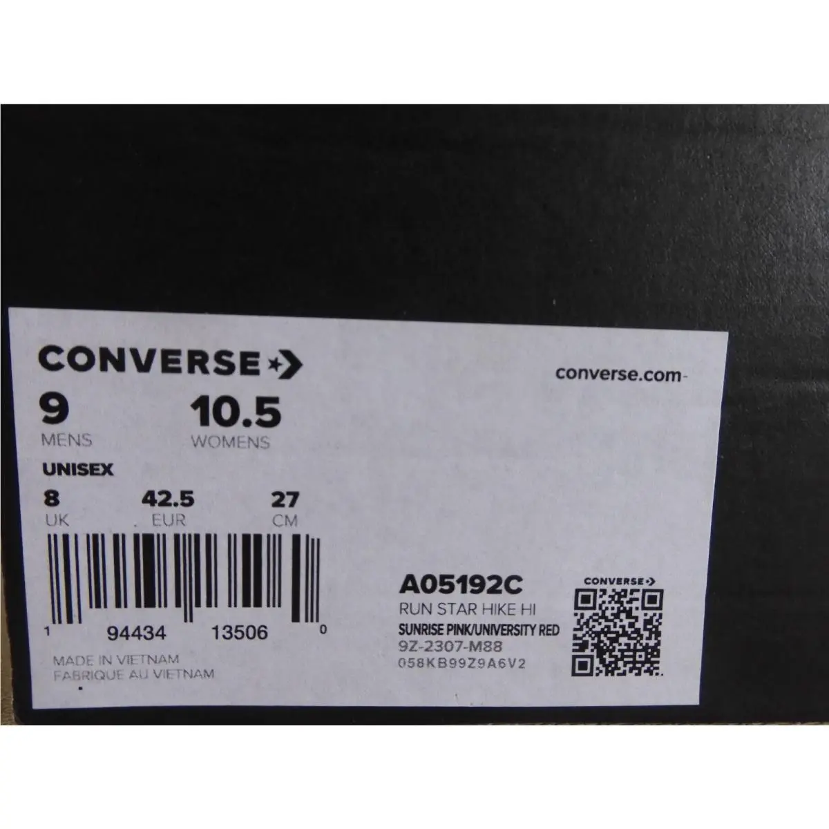 Converse shoes - Converse Run Star Hike - Run Star Hike - A05192C - Pink (UPC: 194434135060) 3