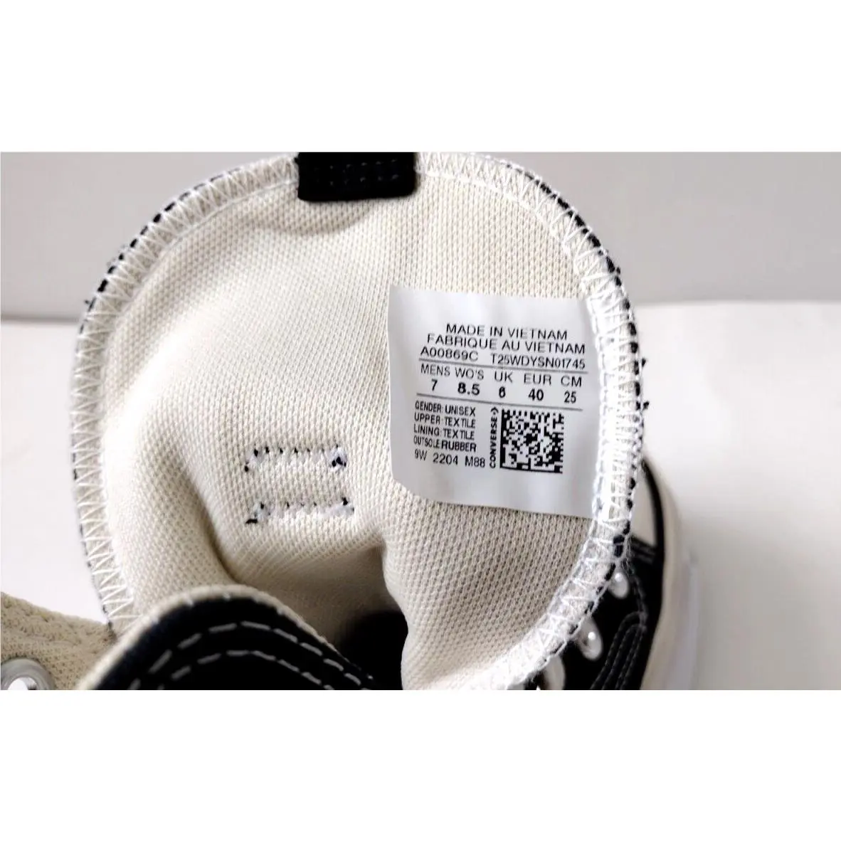 Converse shoes - Run Star Legacy Cx - Run Star Legacy - A00869C - Black White (UPC: 194434254037) 6