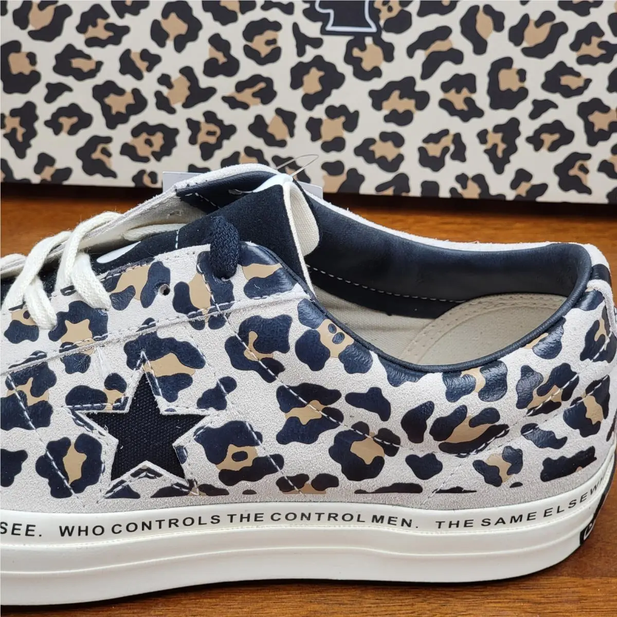 Converse shoes - Converse One Star Ox - One Star - 163167C - Egret / Black / White (UPC: 888756278276) 12