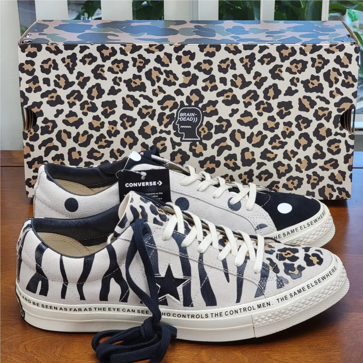 Converse shoes - Converse One Star Ox - One Star - 163167C - Egret / Black / White (UPC: 888756278276) 0