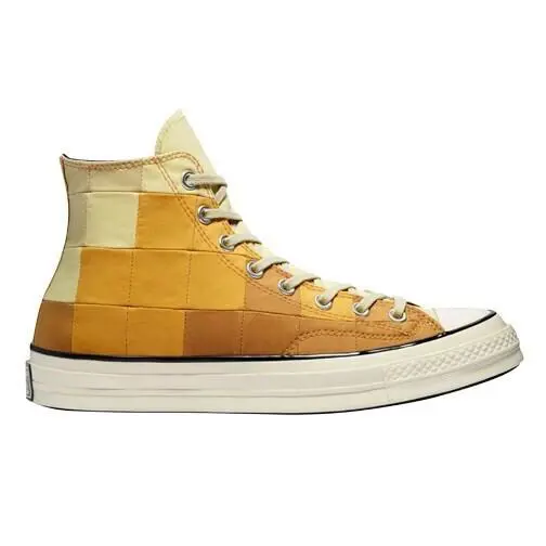Converse Chuck 70 High `plant Color Patchwork ‑ Gravel Egret` 170683C - Yellow