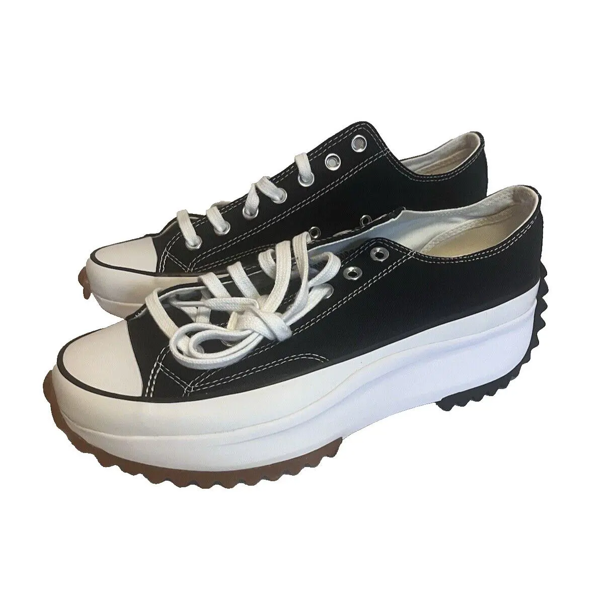 Converse shoes - Converse Run Star Hike - Run Star Hike - 168817C - White/Black-Gum (UPC: 194432341616) 1