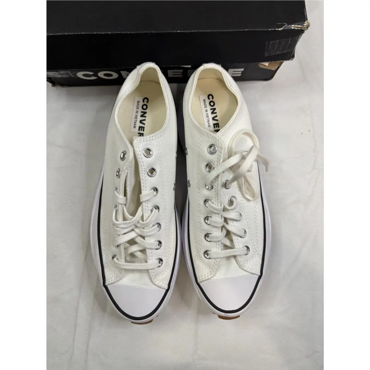 Converse shoes - Run Star Hike Low - Run Star Hike Low - 168817C - White 2