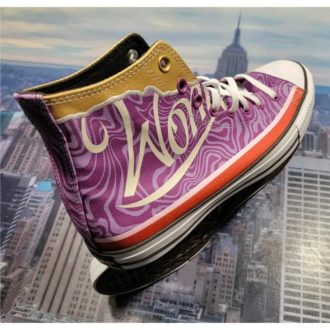 Converse shoes - Converse Chuck Taylor All Star High Top - A08154c - Pixel Purple 0