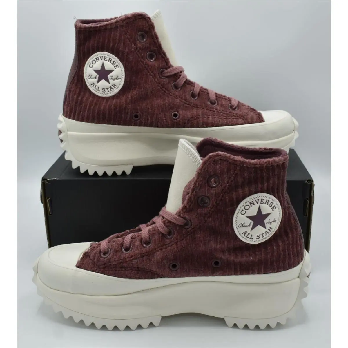 Womens Sz 7.5 Chuck Taylor Run Star Hike High Top Fleece Lined Sneakers by Converse