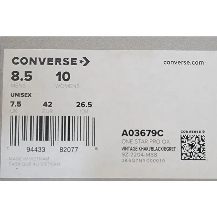 Converse shoes - Converse One Star Pro - One Star Pro - A03679c - Vintage Khaki 5