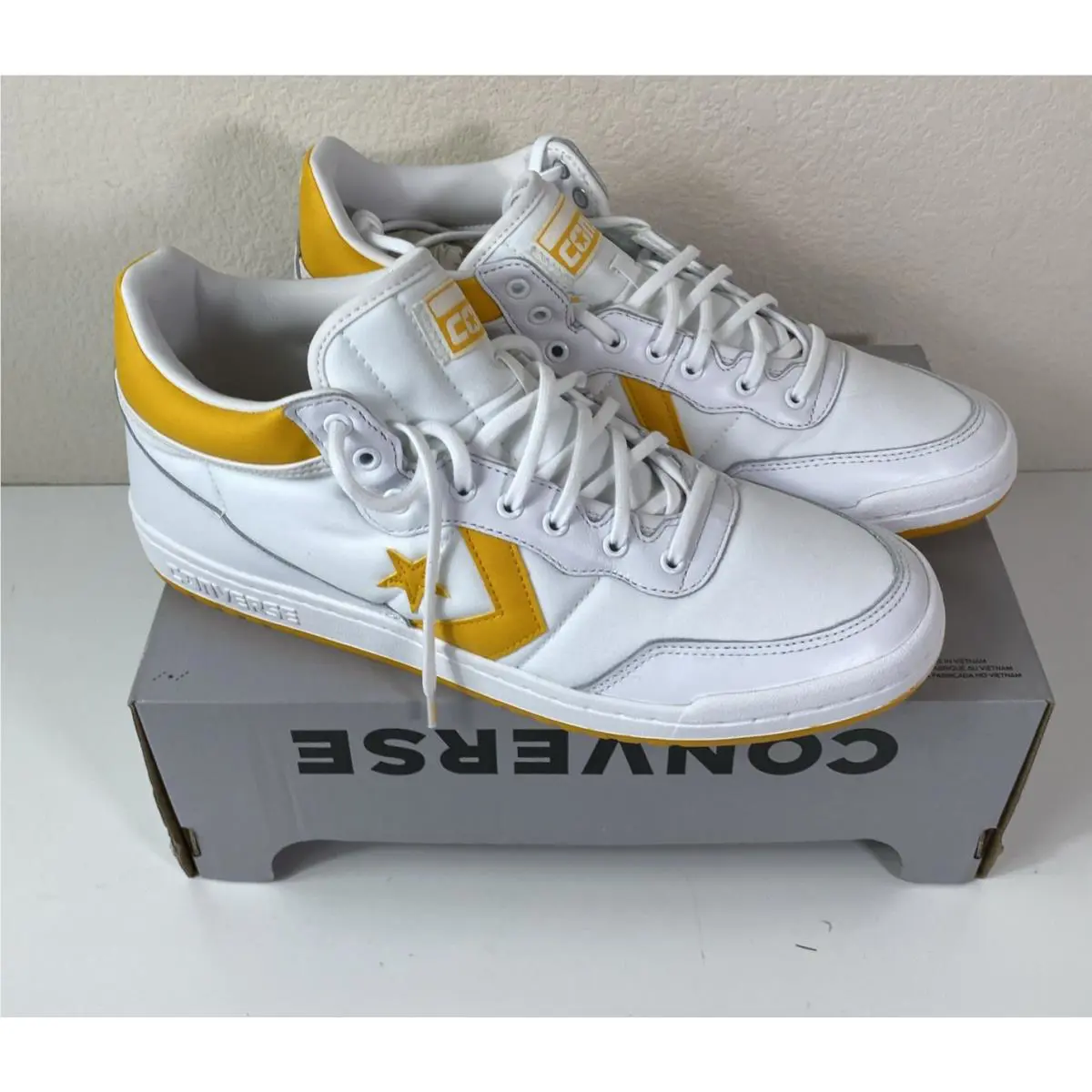 Converse shoes - Converse Fastbreak Pro Mid - Fastbreak Pro Mid - A08687c - White 0