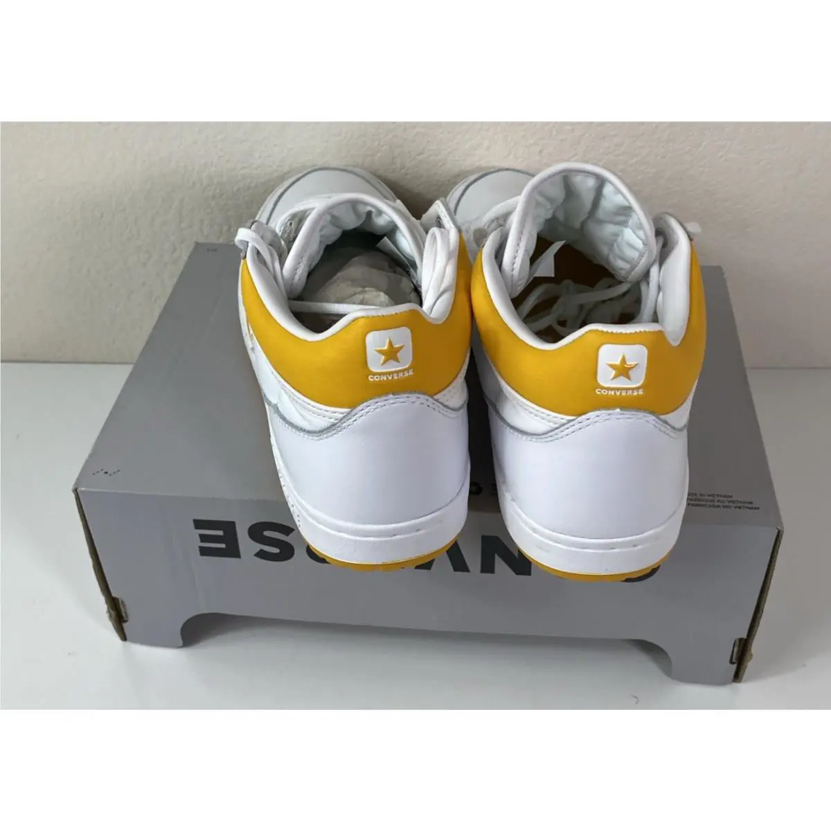Converse shoes - Converse Fastbreak Pro Mid - Fastbreak Pro Mid - A08687c - White 1