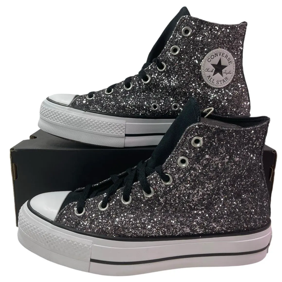 Converse shoes - Converse Lift Platform Hi - Lift Platform - A12070C - Silver 0