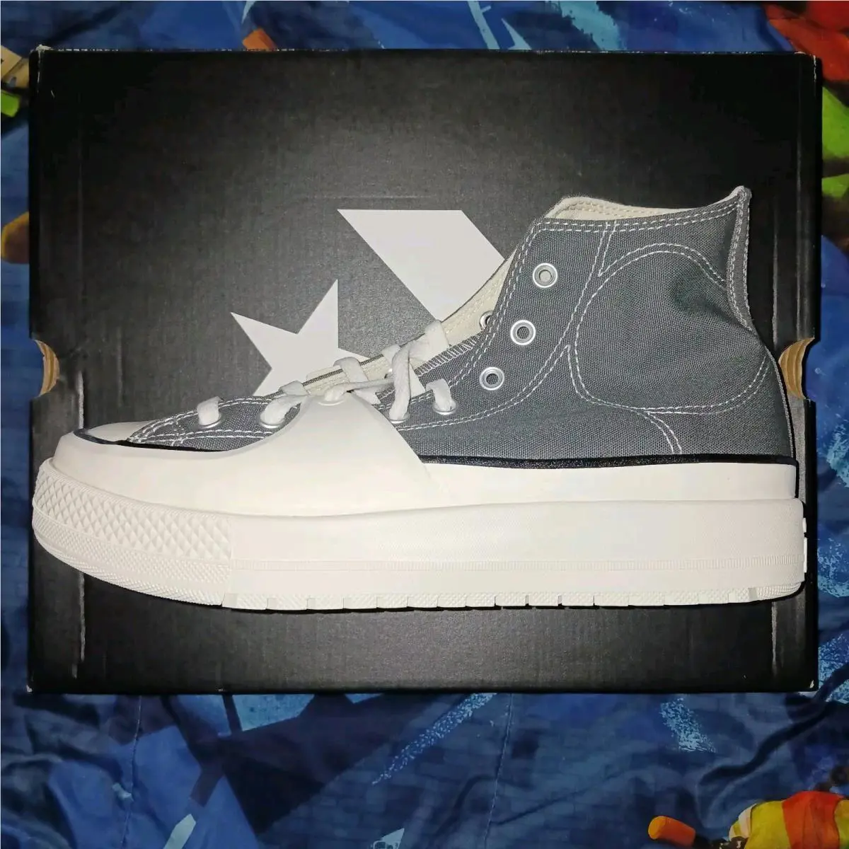 Converse shoes - Converse CTAS Construct Hi - CTAS Construct - A05116C - Gray 1