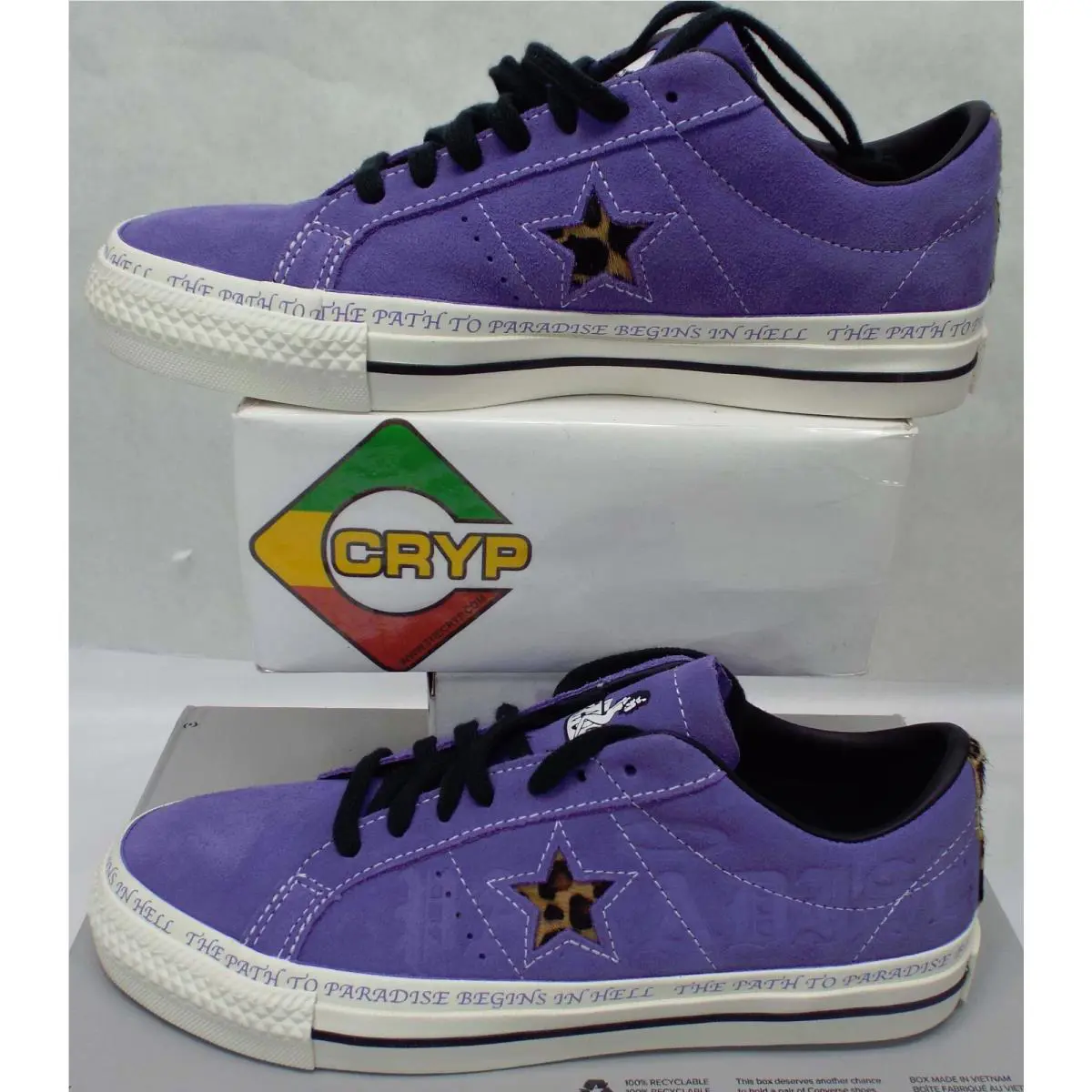 Converse shoes - Converse One Star - One Star - A04371C - Purple 1