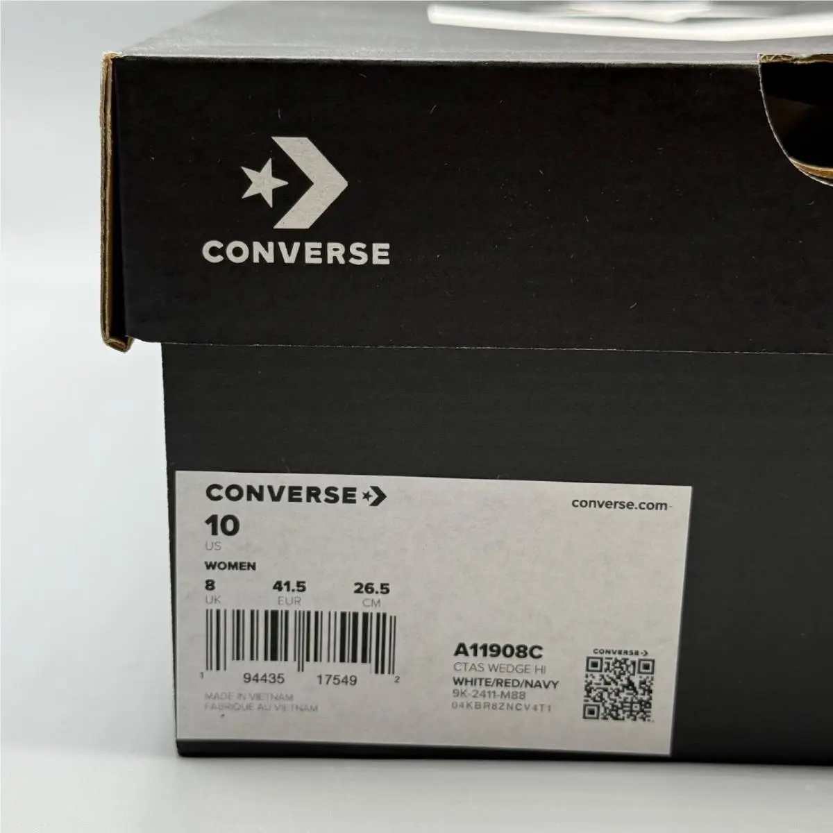 Converse shoes - Converse CTAS Wedge Hi - CTAS Wedge - A11908C - White 7