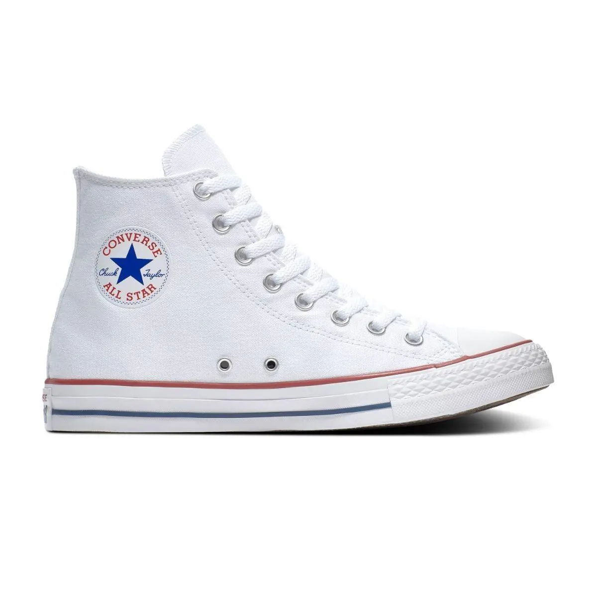 Converse Adult Unisex Chuck Taylor All Star HI Top_optical White M7650-102-SIZE 7