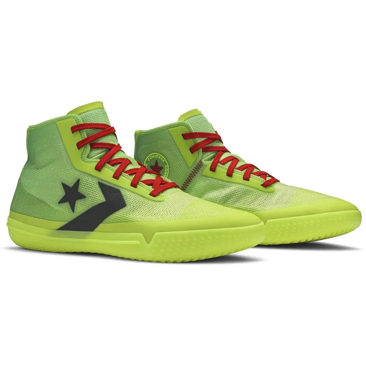 Converse shoes - 166322C - 166322C - Bold Lime/Black/Volt 3