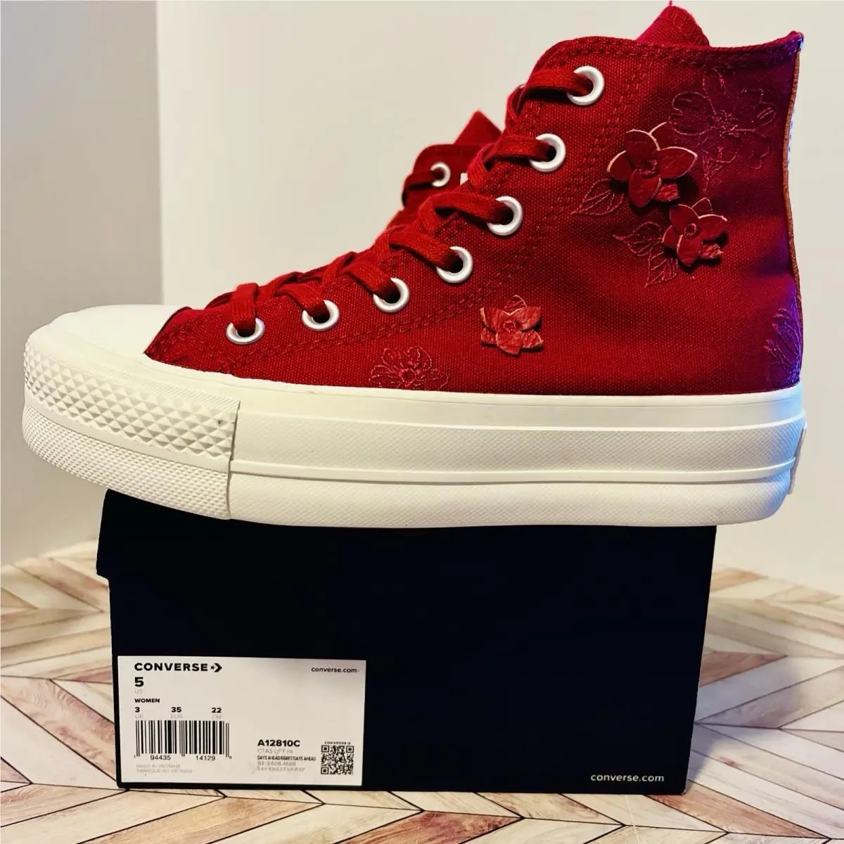Converse shoes - Converse All Star Lift - All Star Lift - A12810C - Red (UPC: 0194435141299) 0
