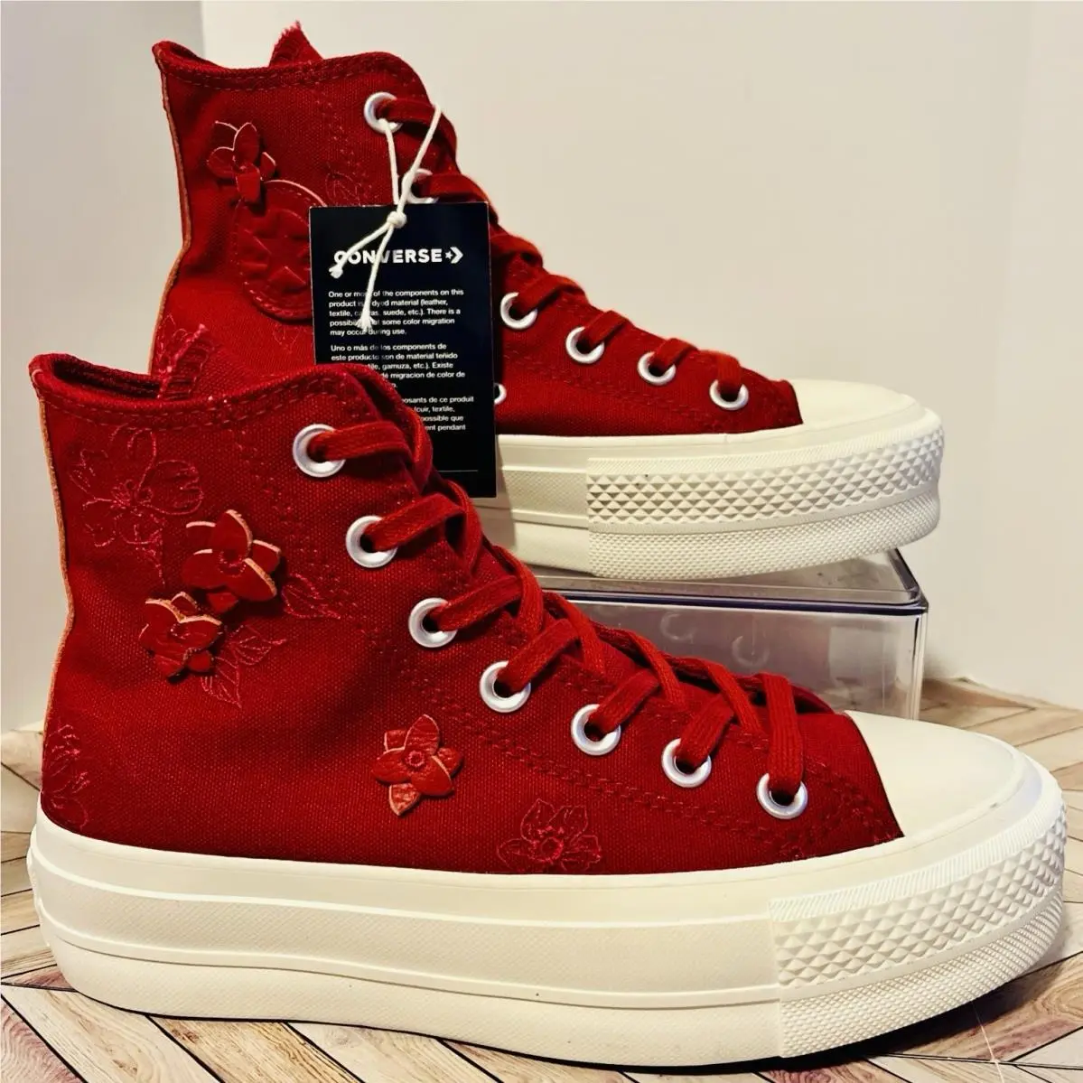 Converse shoes - Converse All Star Lift - All Star Lift - A12810C - Red (UPC: 0194435141299) 1