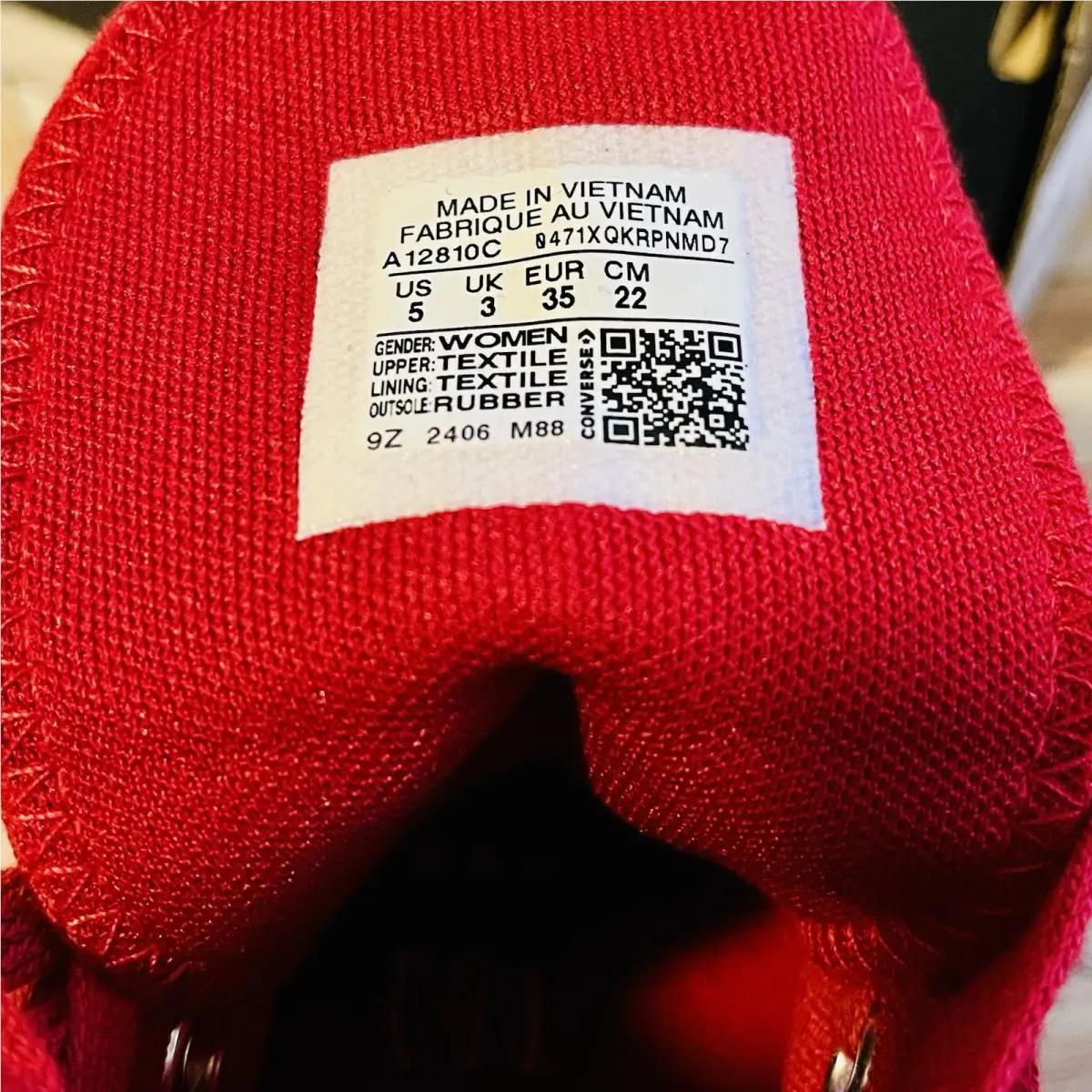 Converse shoes All Star Lift - Red 4