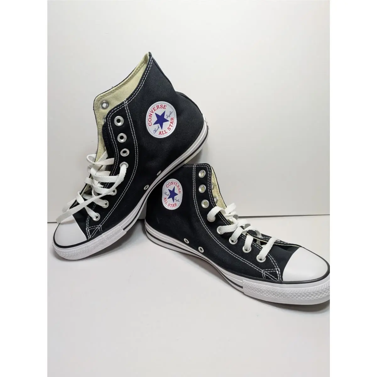 Converse Chuck Taylor All Star Hi High Top Shoes Mens 9 Womens 11 - Black