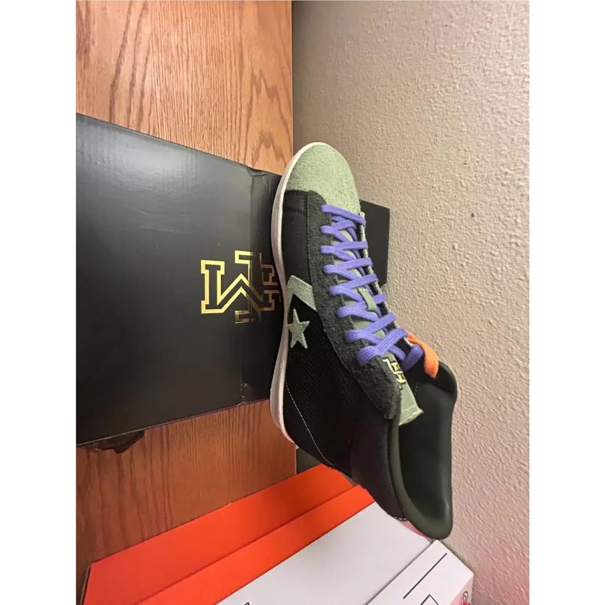 Converse shoes - Converse Pro Leather Mid - Pro Leather Mid - 168273C - Green 1