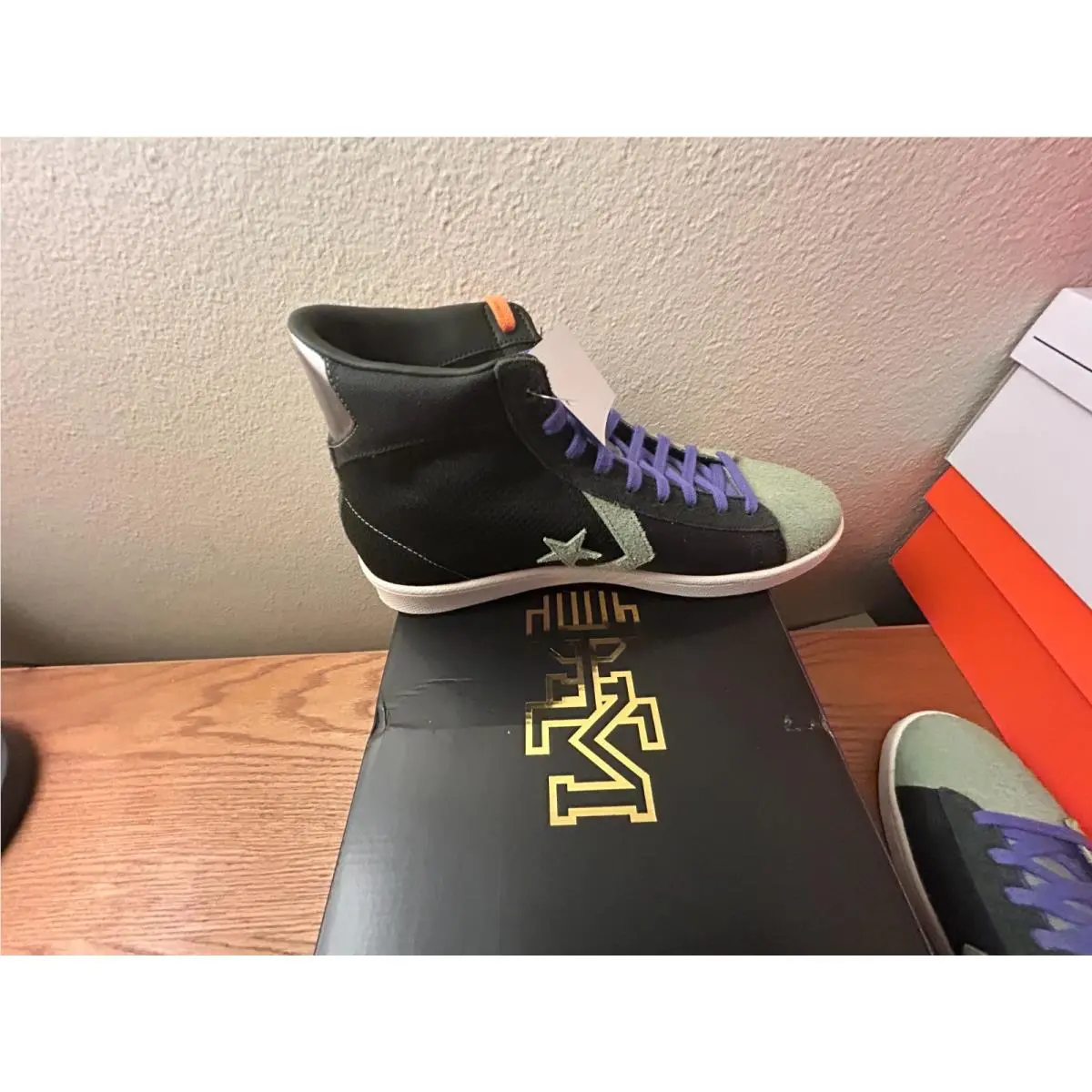 Converse shoes - Converse Pro Leather Mid - Pro Leather Mid - 168273C - Green 6