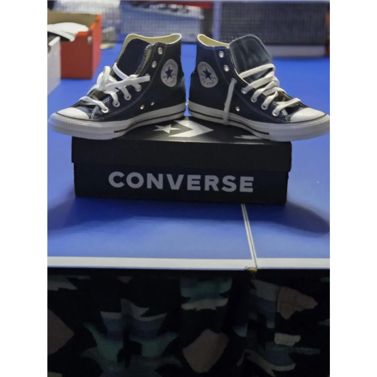 Size 8 Womens/ 6 Mens - Converse Chuck Taylor All Star High Navy
