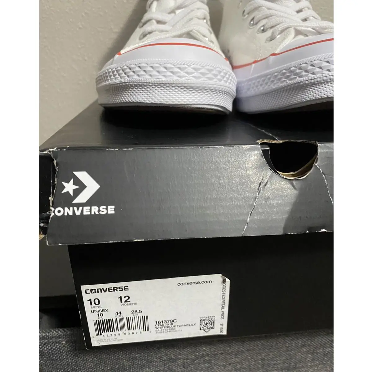 Converse shoes - 161379C - 161379C - White (UPC: 888755628782) 2