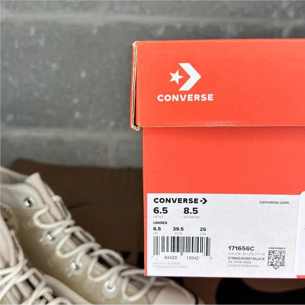 Converse shoes - Converse Chuck 70 Utility Hybrid Function 171656C - 171656C - String/Egret/Black 4