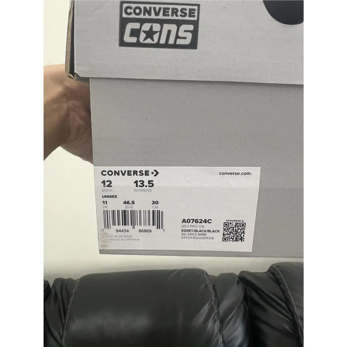 Converse shoes - Converse AS-1 Pro - Pro - A07624C - White (UPC: 194434868661) 7