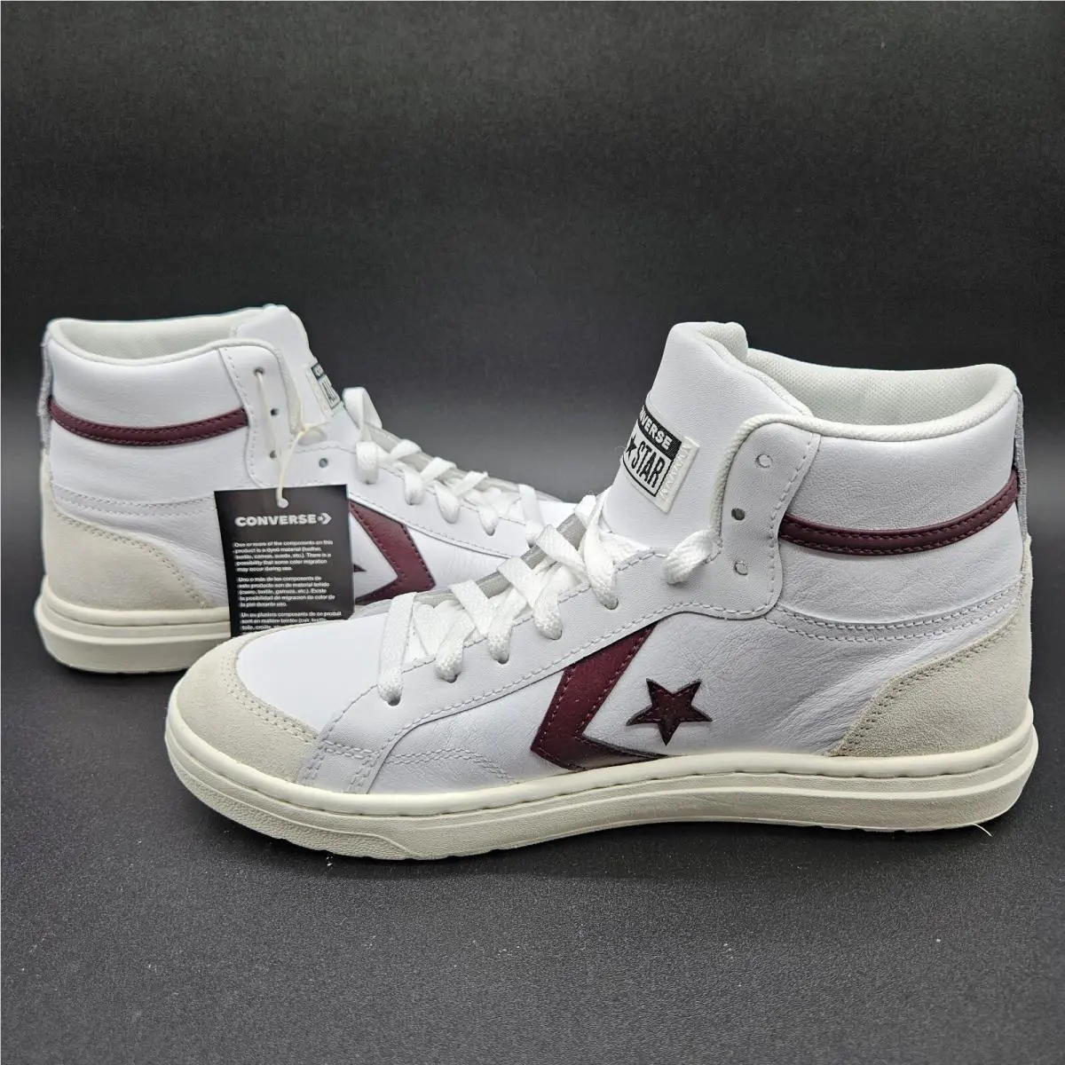 Converse shoes - Converse All Star Pro - All Star Pro - A08644C - White/Bloodstone Violet/ (UPC: 194435054995) 2