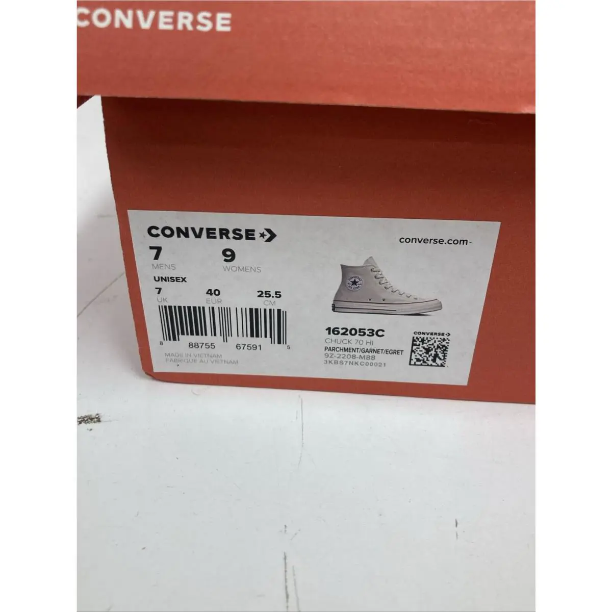 Converse shoes - Converse Chuck 70 - Chuck - 162053C - Beige (UPC: 888755675915) 1