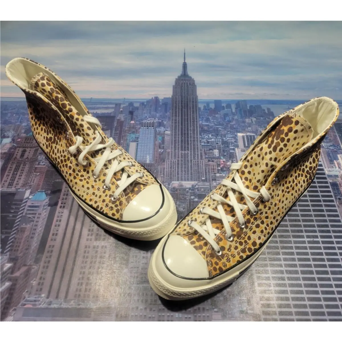 Converse Chuck 70 High Top Animal Print Light Twine Mens Size 10.5 167483c