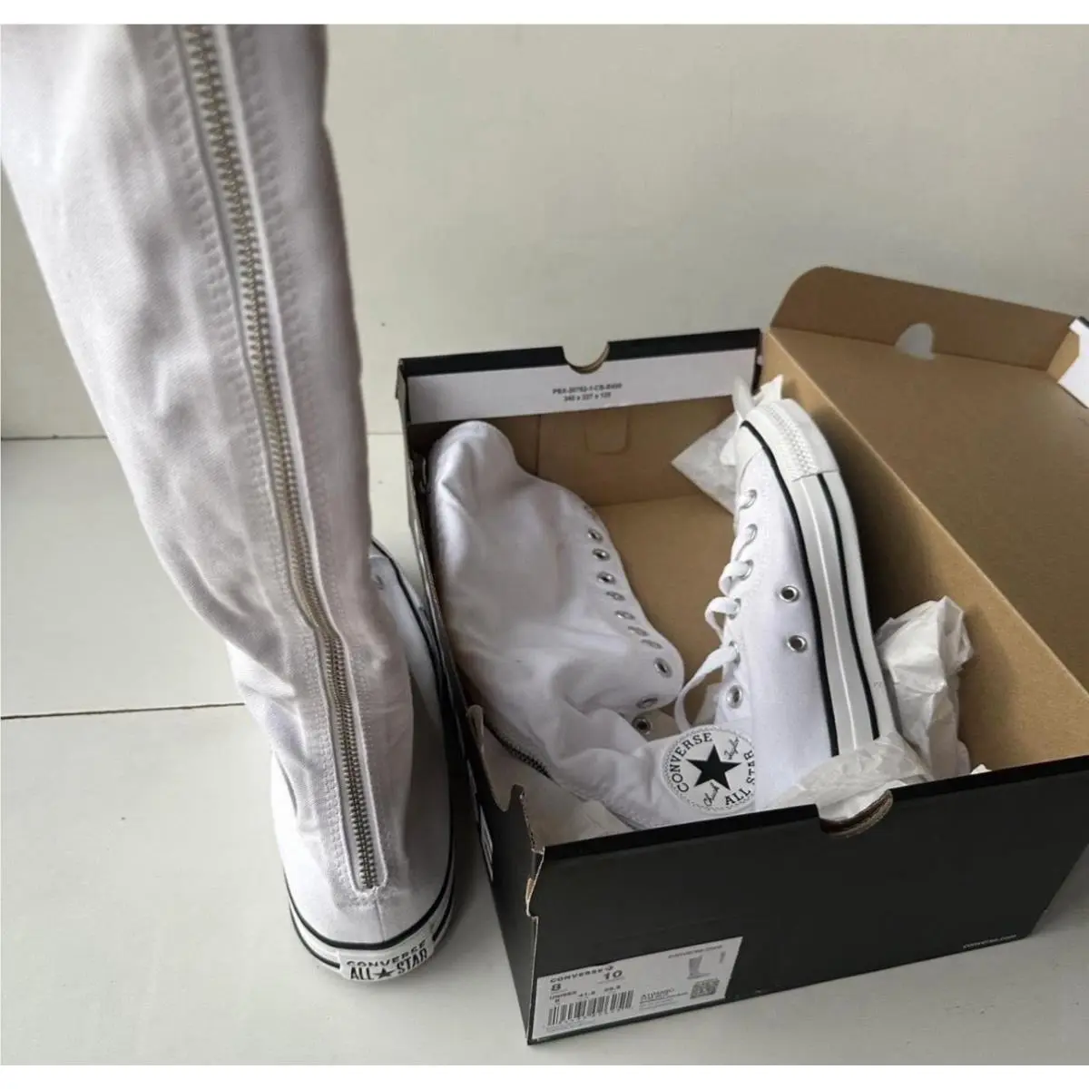 Converse shoes - Converse Chuck Taylor All Star High Top - A10456C - White 0