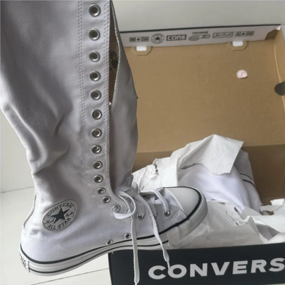 Converse shoes - Converse Chuck Taylor All Star High Top - A10456C - White 5