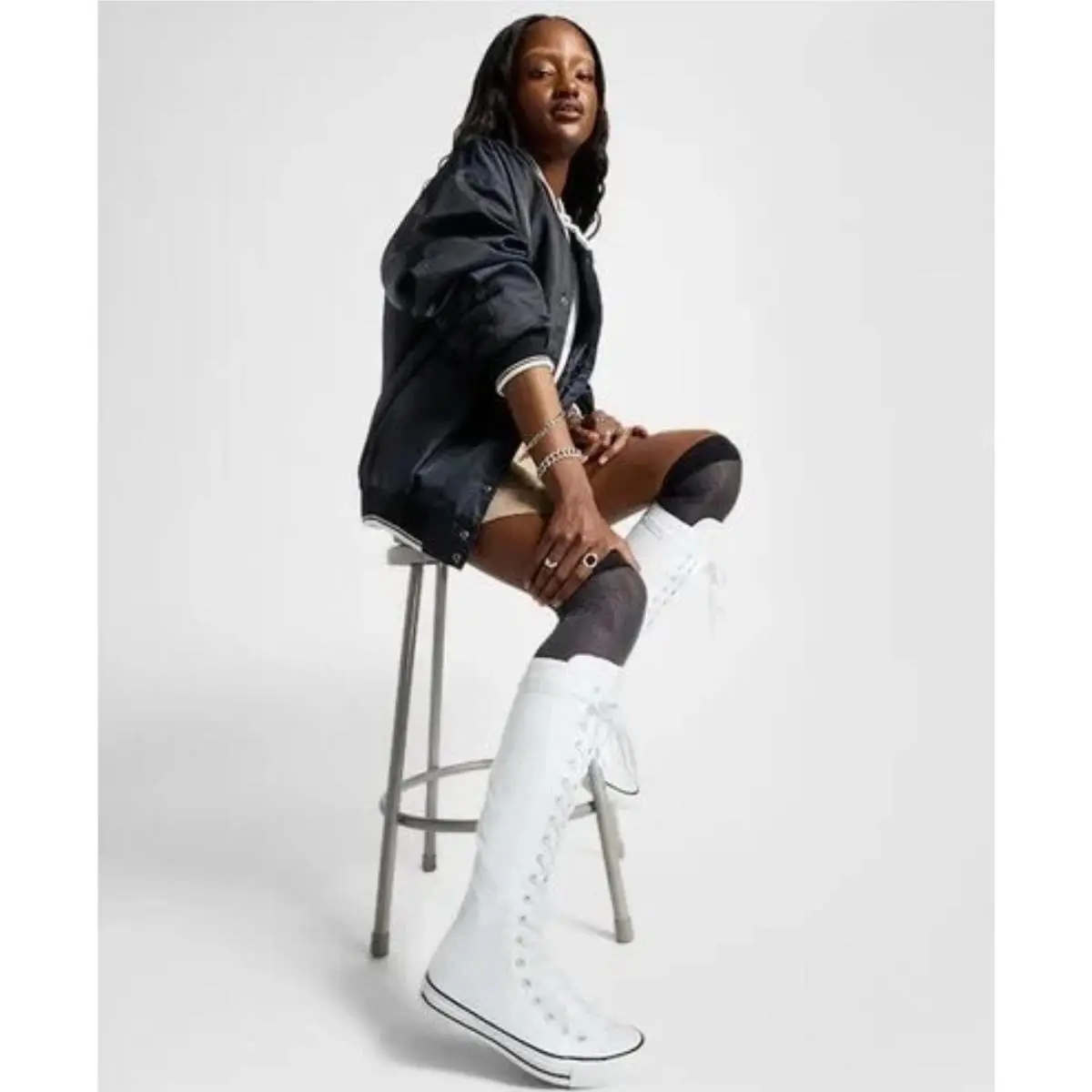 Converse shoes - Converse Chuck Taylor All Star High Top - A10456C - White/Natural Ivory/Black (UPC: 194435026268) 1