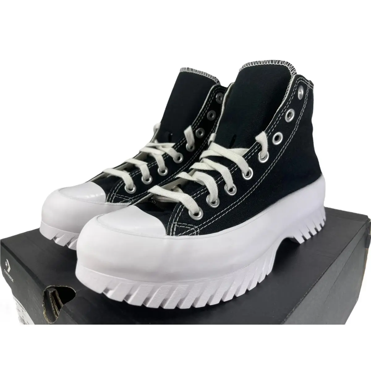 Converse shoes - Converse Chuck Taylor All Star Lugged Platform - A00870C - Black (UPC: 194433805087) 4